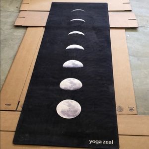 Black Lunar Mat By Yoga Zeal